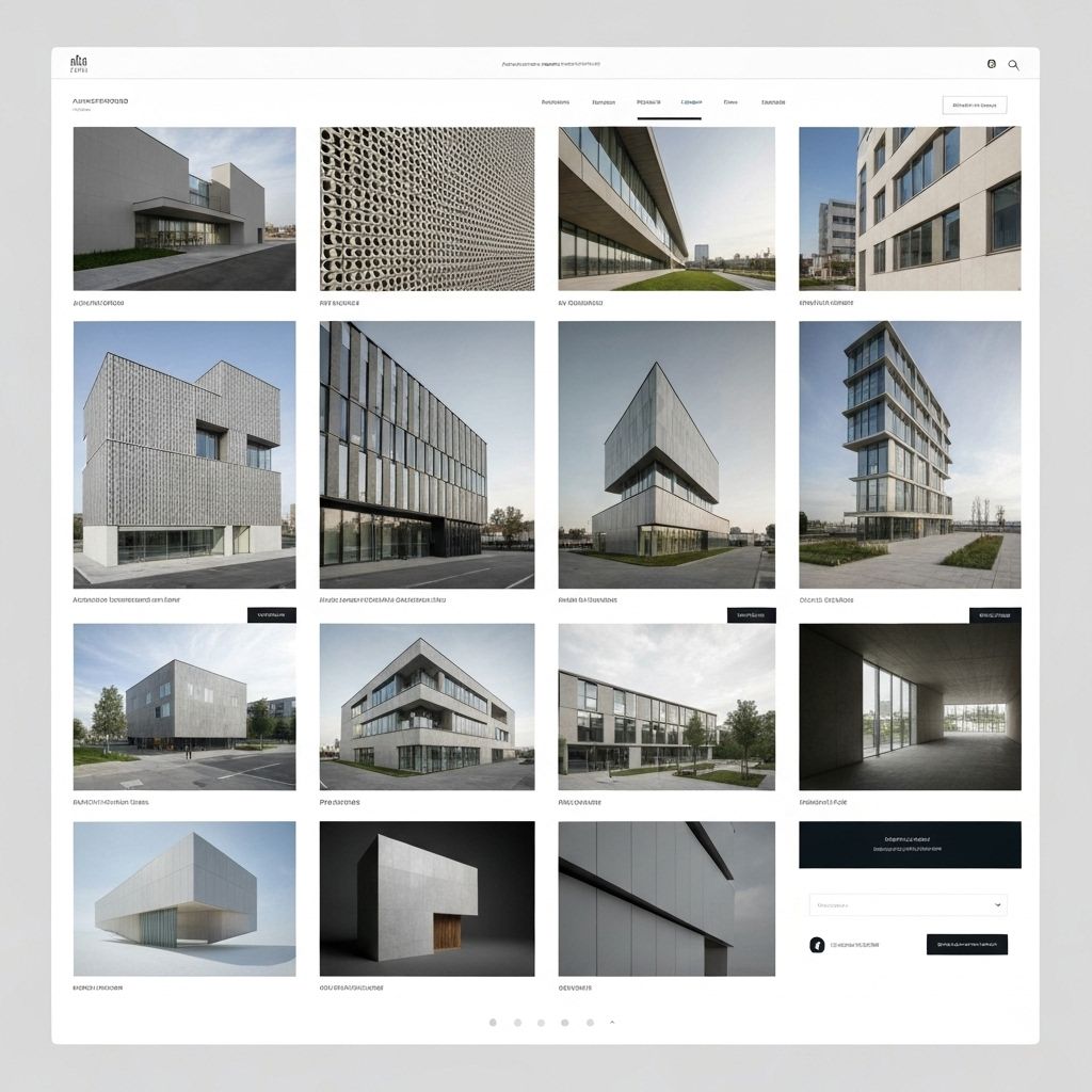 Portfolio Architecte