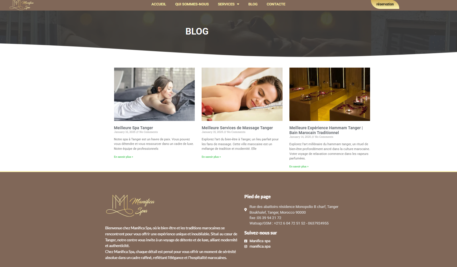 App Réservation Spa